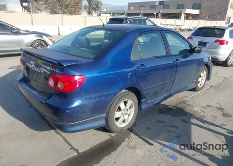 2005 Toyota Corolla S z USA, uszkodzony, nr VIN 1NXBR32E55Z483991